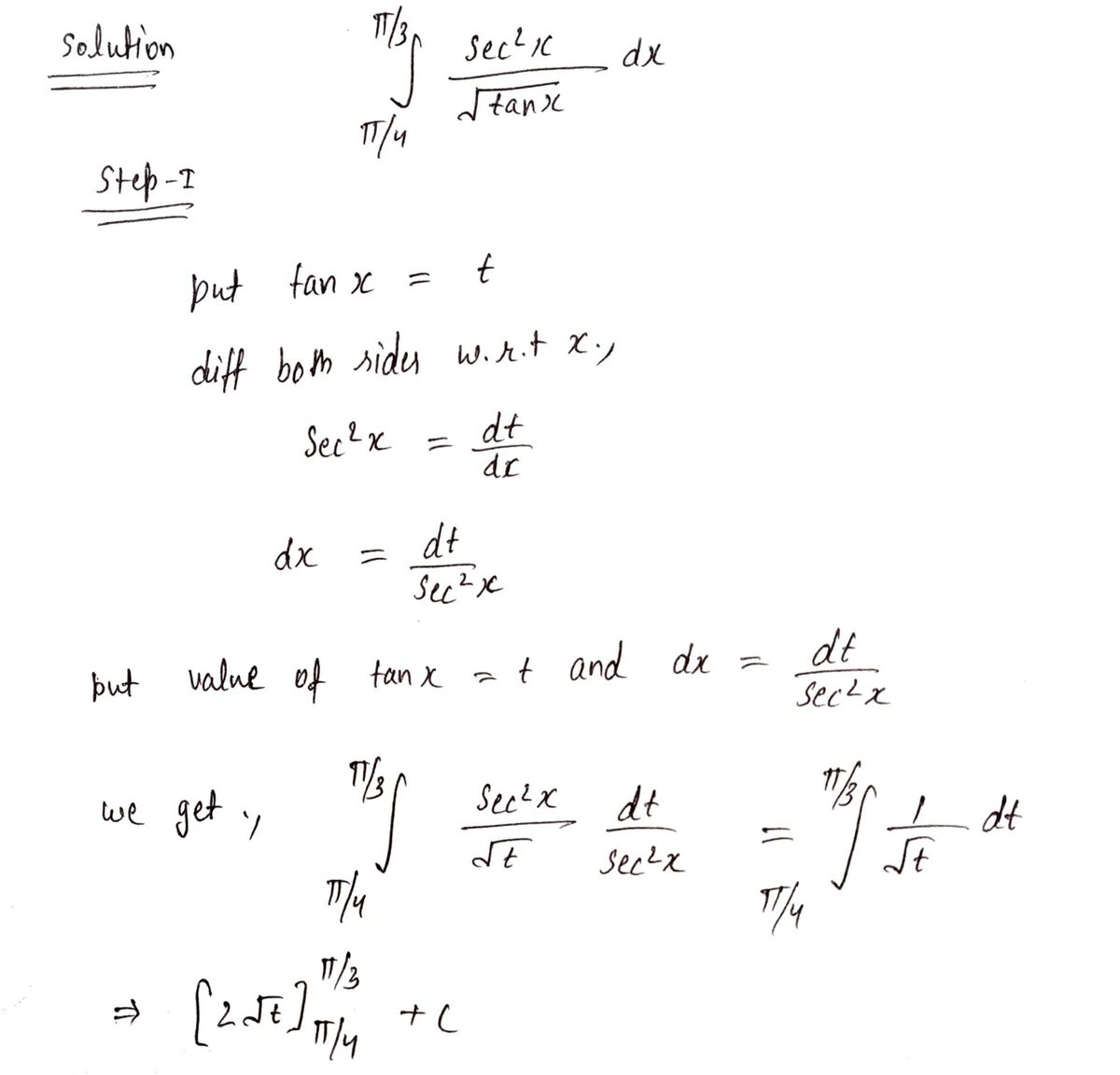 Calculus homework question answer, step 1, image 1